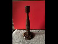 Свещник-25 см,дърво