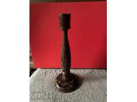 Свещник-25 см,дърво