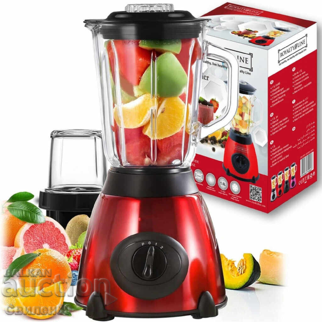 Auction  Royalty Line RL-SME-600.6 Kitchen Blender with Grinder