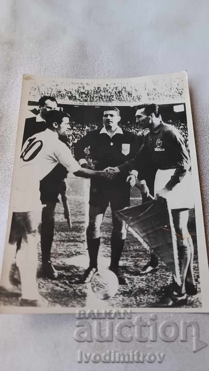 Fotografie Meci de Fotbal Bulgaria - Franța 1961 Fotografie Meci de Fotbal Bulgaria - Franța 1961