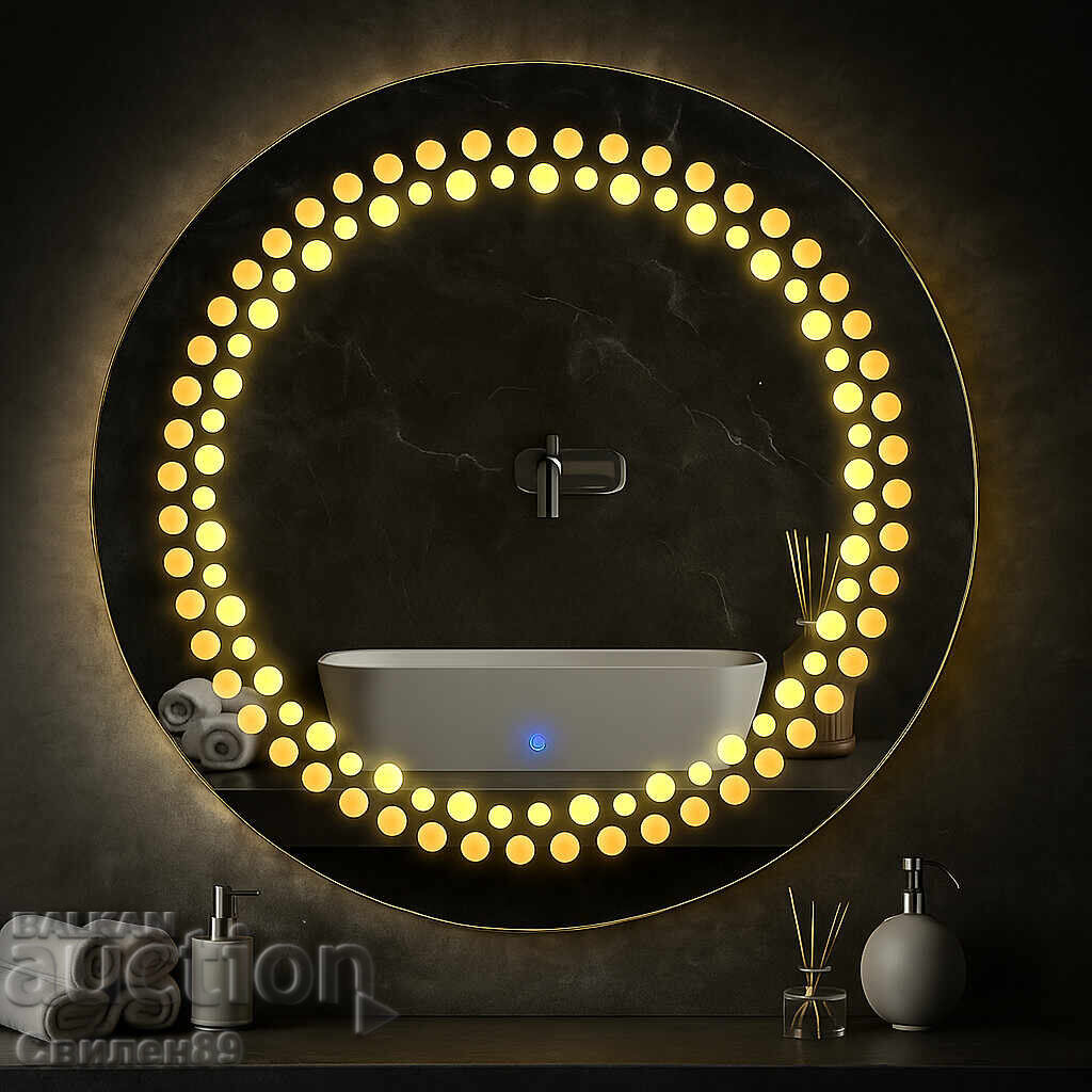 Livrarea Oglindă de lux cu iluminare LED și tehnologie tactilă