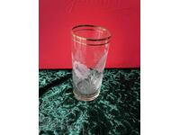 Чаша -1брой тънко грав.стъкло,12/5 см вис.