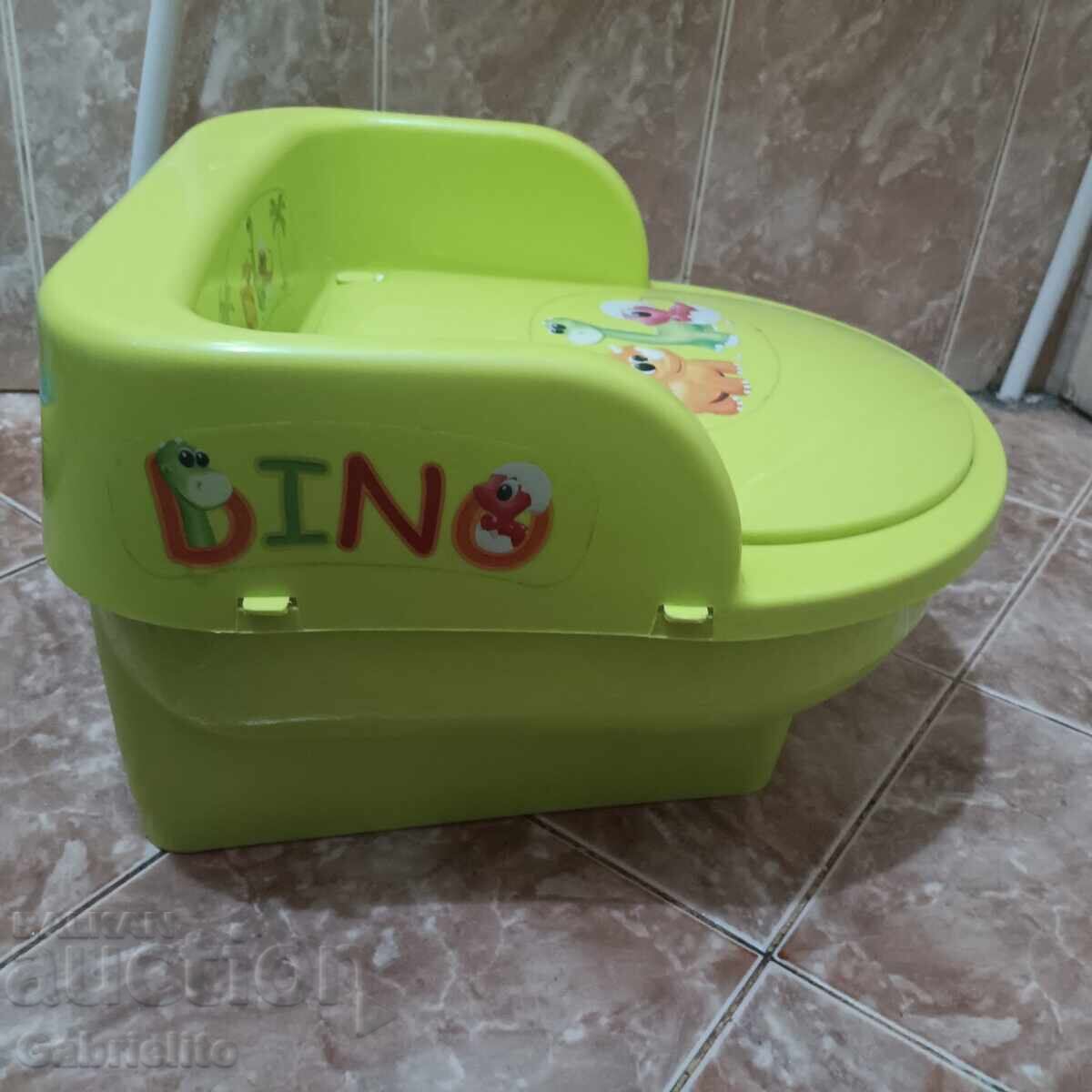 Baby potty with dinosaurs with price 0.01 BGN | € 0.01 Baby potty with dinosaurs with price 0.01 BGN | € 0.01