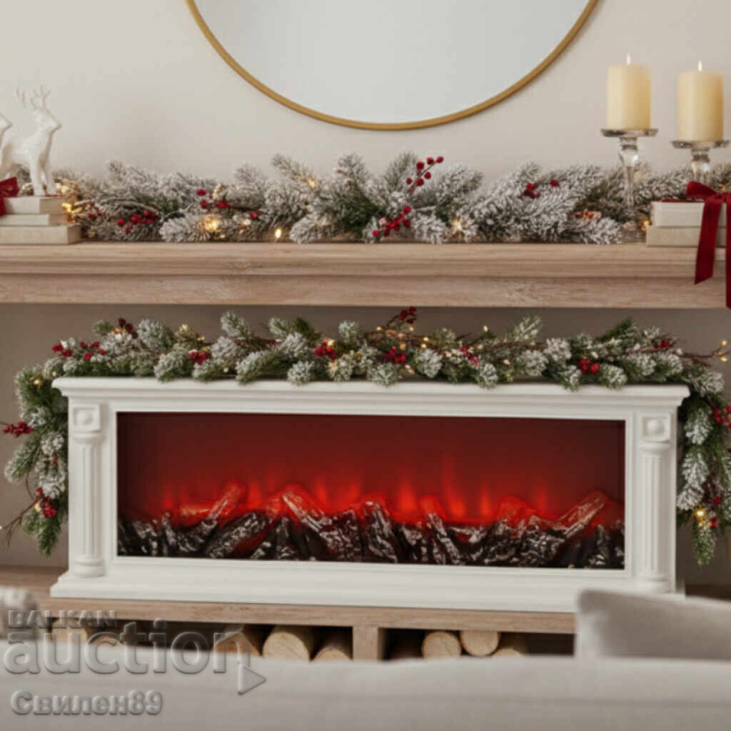 LED fireplace with ember effect - comfort and atmosphere without smoke and fire - 5