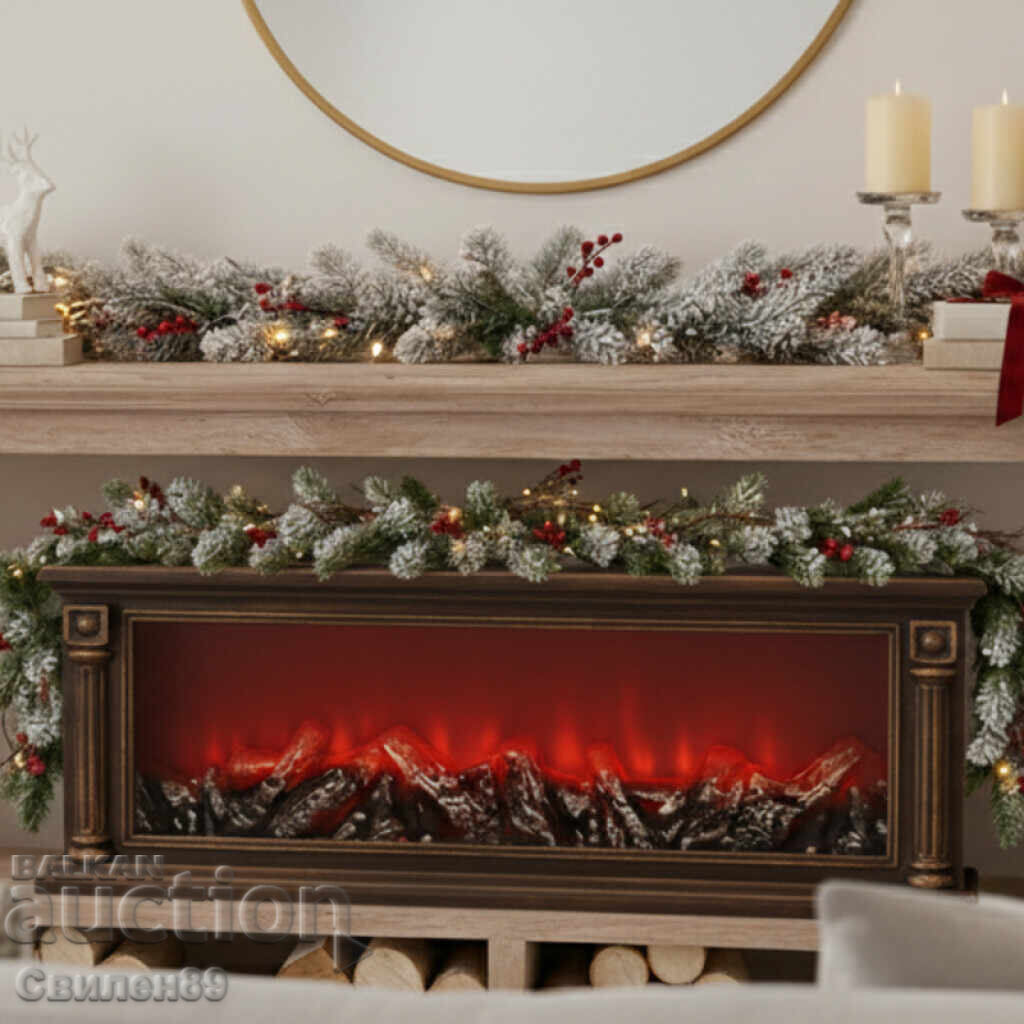 LED fireplace with ember effect - comfort and atmosphere without smoke and fire