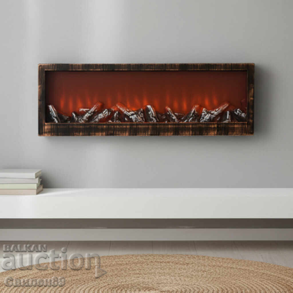 Τεχνητό LED τζάκι 24'' – ζεστασιά και φλόγα χωρίς καπνό και συντήρηση με τιμή 90.00 BGN | € 46.02