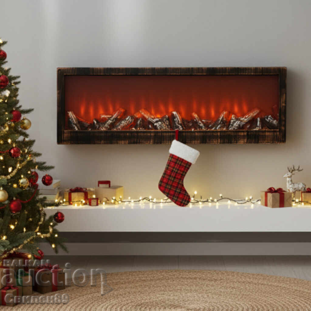 Τεχνητό LED τζάκι 24'' – ζεστασιά και φλόγα χωρίς καπνό και συντήρηση - 5