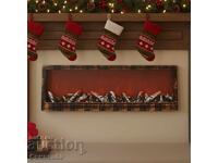 Șemineu LED artificial 24'' – confort și flacără fără fum și întreținere