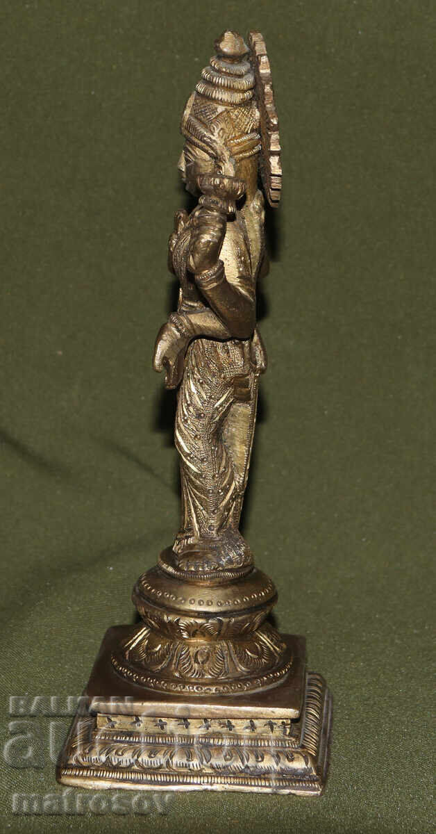Bronze decorative statue sculpture, the goddess Lakshmi - 6