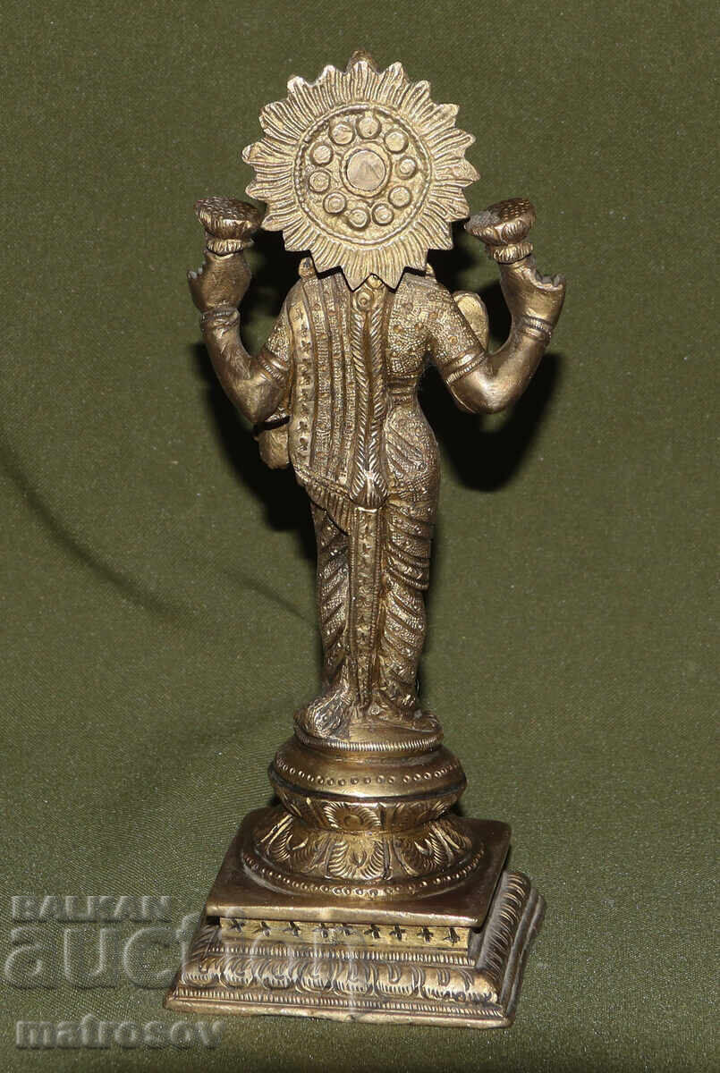Bronze decorative statue sculpture, the goddess Lakshmi - 7