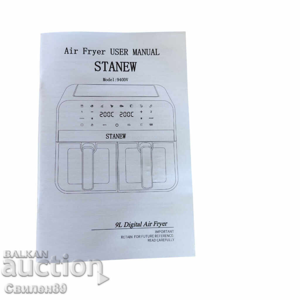 Double Air Fryer, STANEW - The Solution Against Greasy Food - 5