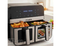Friteuză cu aer dublă, STANEW – soluția împotriva grăsimii și