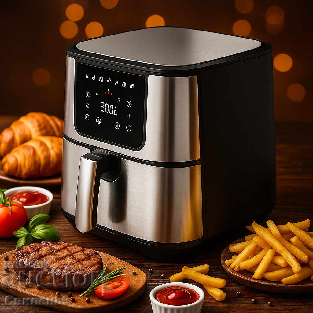 Air Fryer Scheffler LQ-5001BS – 5.5L Healthy Cooking with