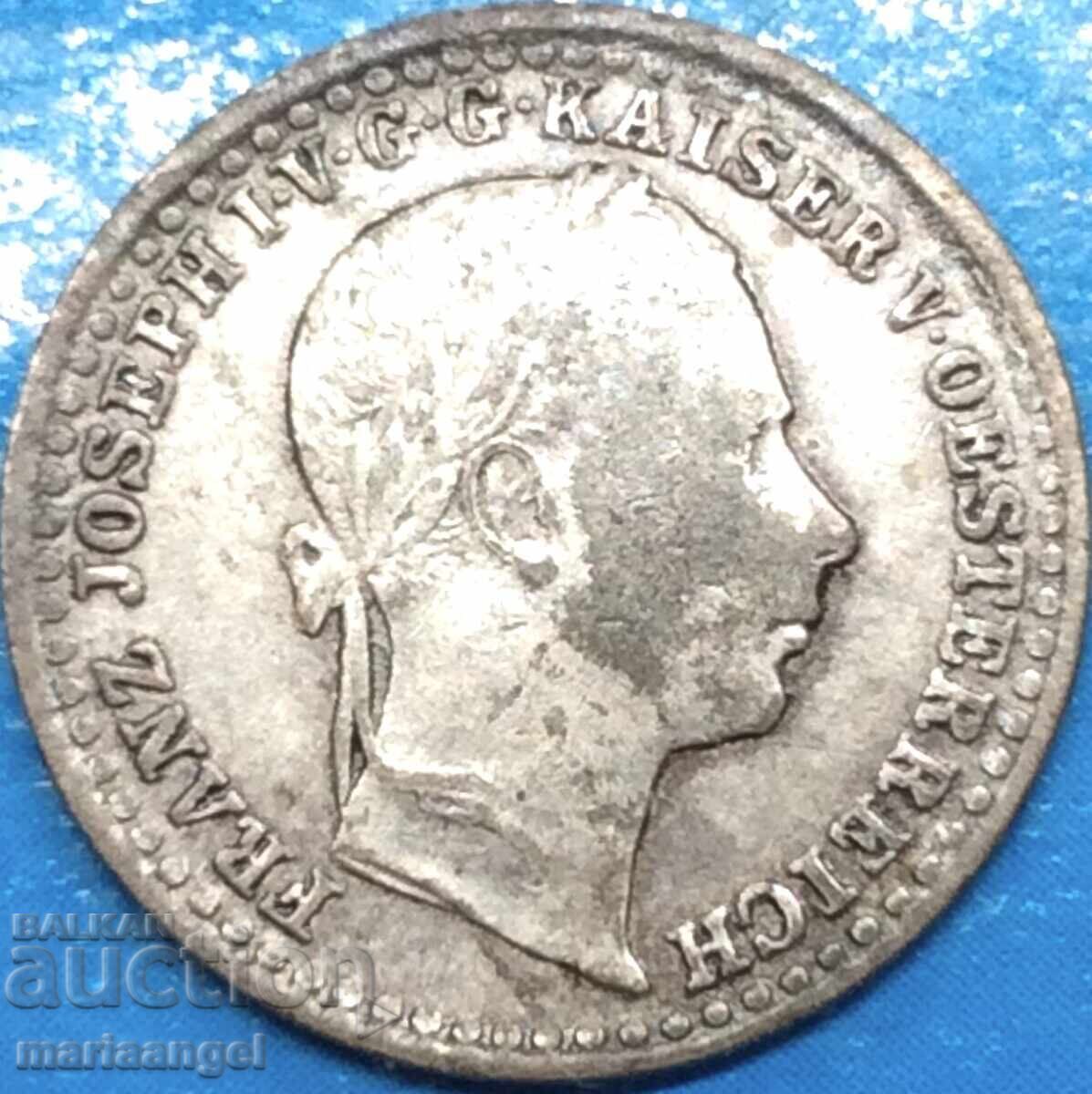 5 Kreuzers 1859 Αυστρία για Ιταλία Μ - Μιλάνο ασήμι - σπάνιο - 6 5 Kreuzers 1859 Αυστρία για Ιταλία Μ - Μιλάνο ασήμι - σπάνιο - 6