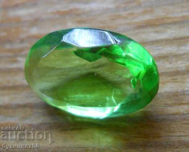 Φασεταρισμένος ημιπολύτιμος λίθος - περιδοτή με τιμή 20.00 BGN | € 10.23 Φασεταρισμένος ημιπολύτιμος λίθος - περιδοτή με τιμή 20.00 BGN | € 10.23