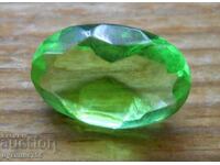 Φασεταρισμένος ημιπολύτιμος λίθος - περιδοτή