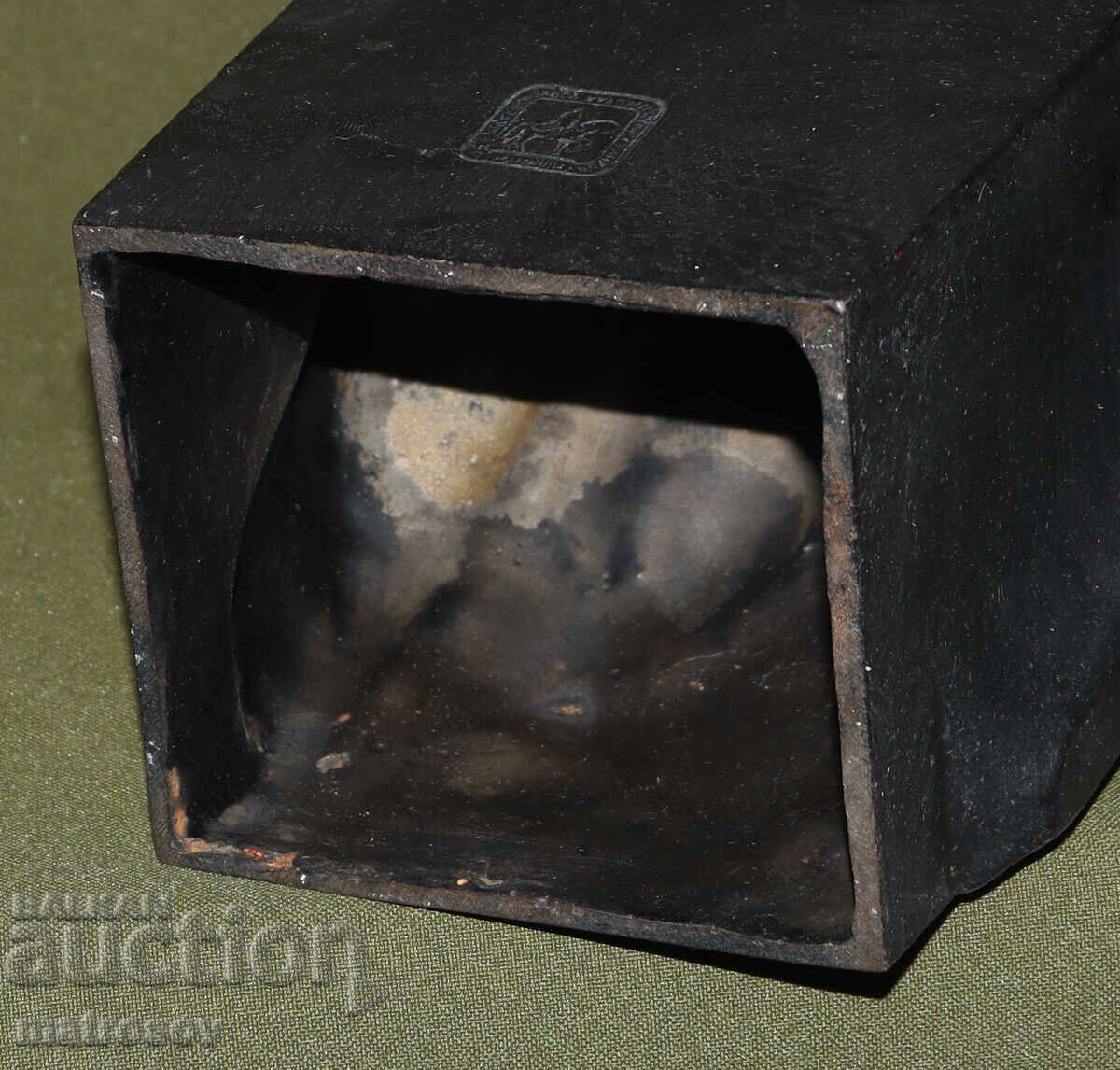 Metal sculpture bust Russia USSR Vladimir Ilyich Lenin - 5