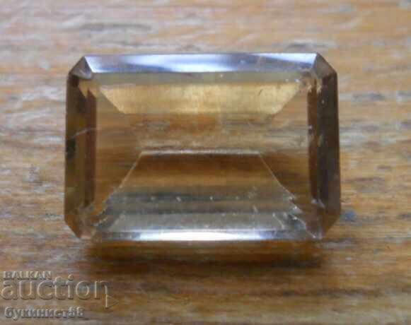 Φασεταρισμένος ημιπολύτιμος λίθος - καπνίας χαλαζίας Φασεταρισμένος ημιπολύτιμος λίθος - καπνίας χαλαζίας