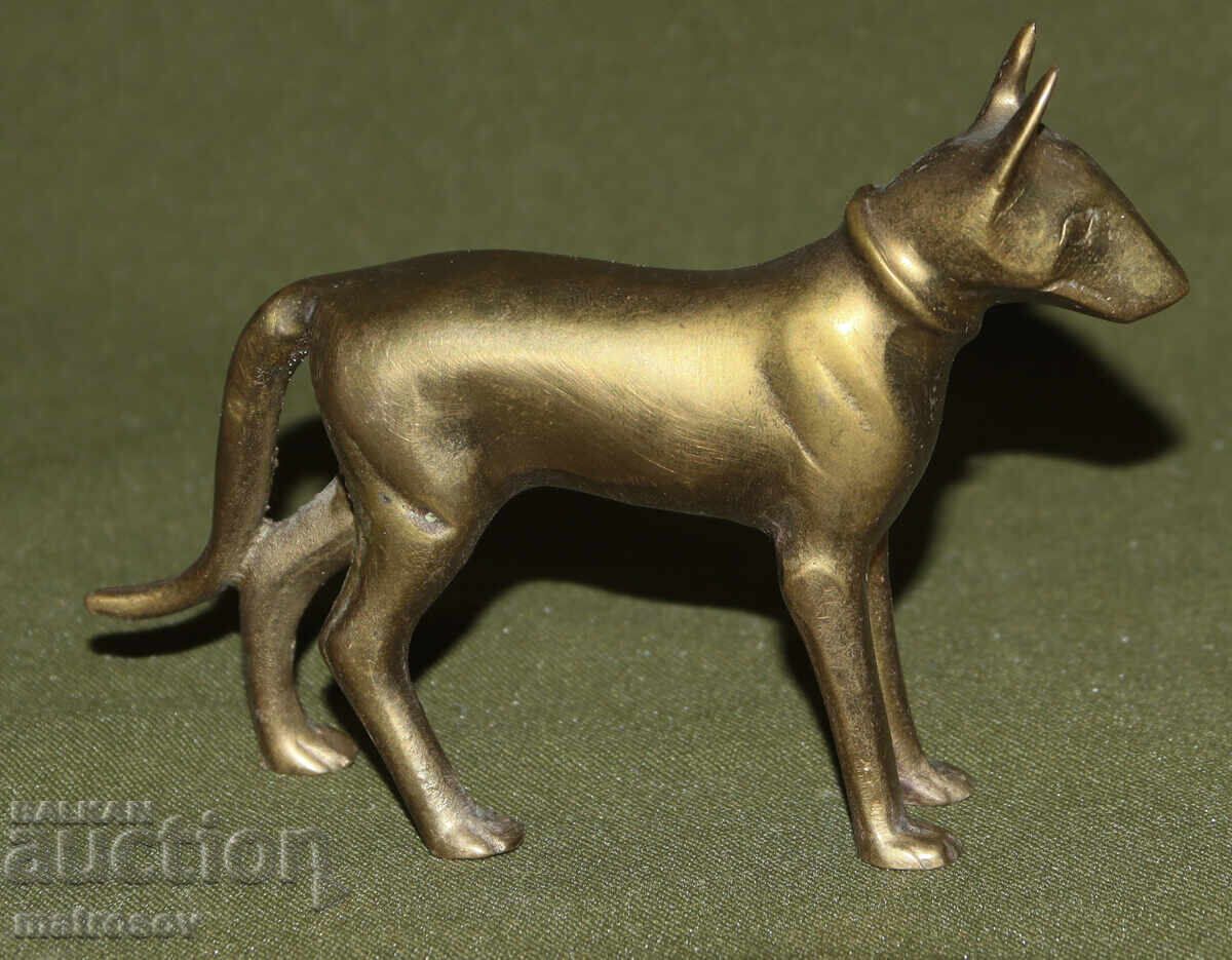 Παράδοση Μικρό διακοσμητικό μπρούτζινο ειδώλιο σκύλου