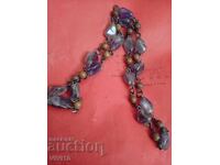 Colier vechi cu ametist