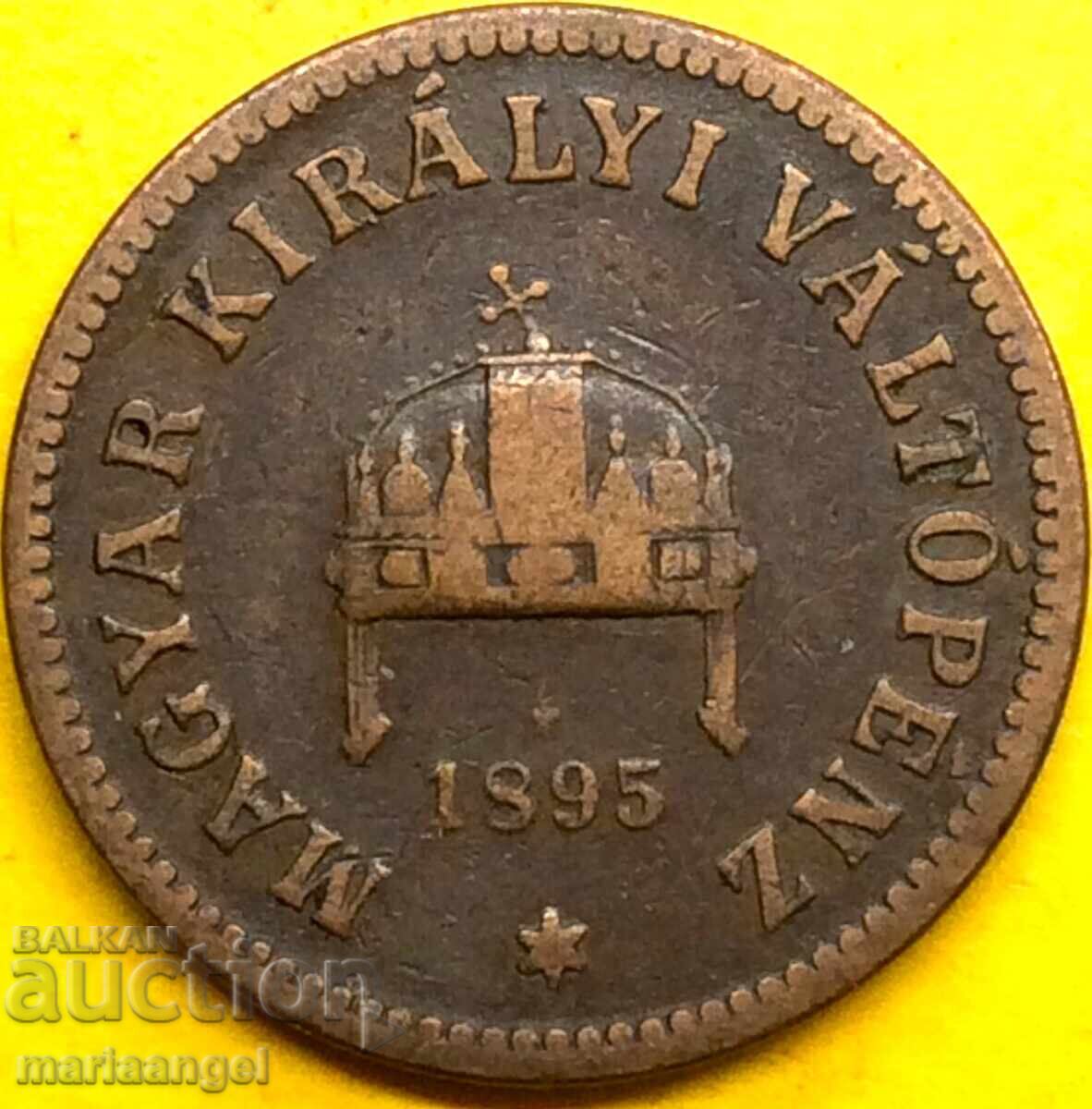 Hungary 2 fillers 1895 - 5