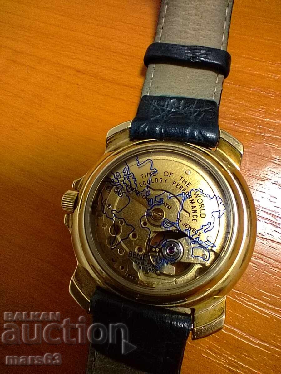 Livrarea Bulova Ecology United Colors of Benetton By Bulova Automatic Livrarea Bulova Ecology United Colors of Benetton By Bulova Automatic