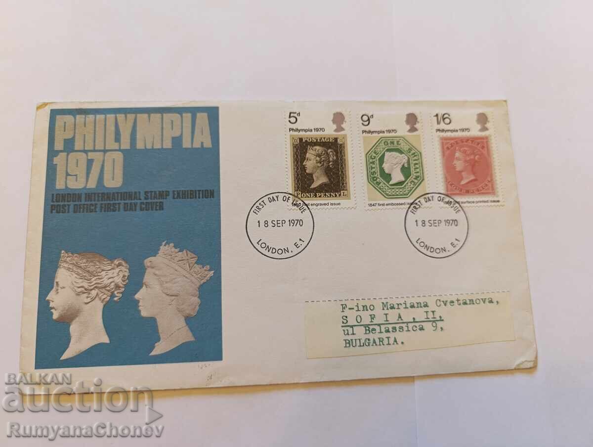 Първодневен плик Филимпия 1970