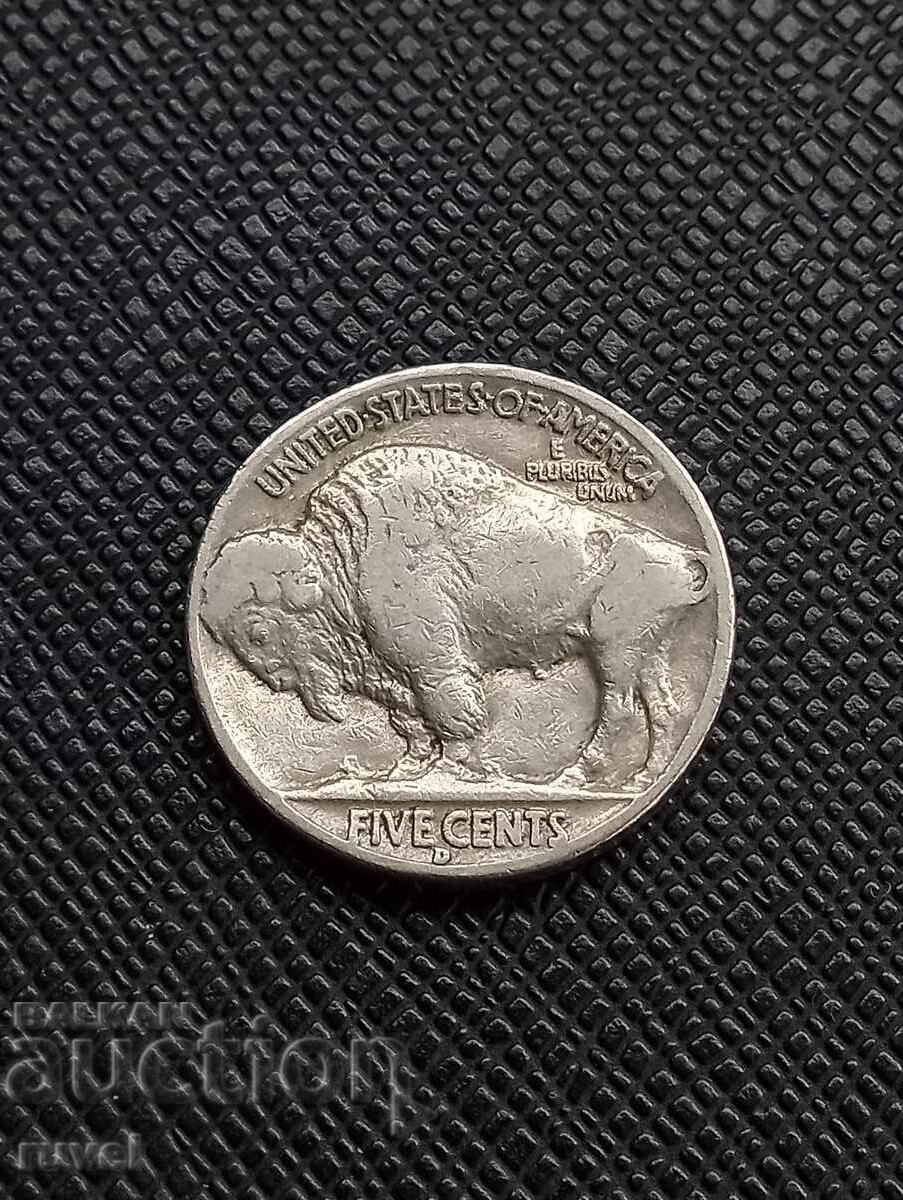 SUA 5 cenți, 1937 cu preț € 3.60 | 7.04 BGN