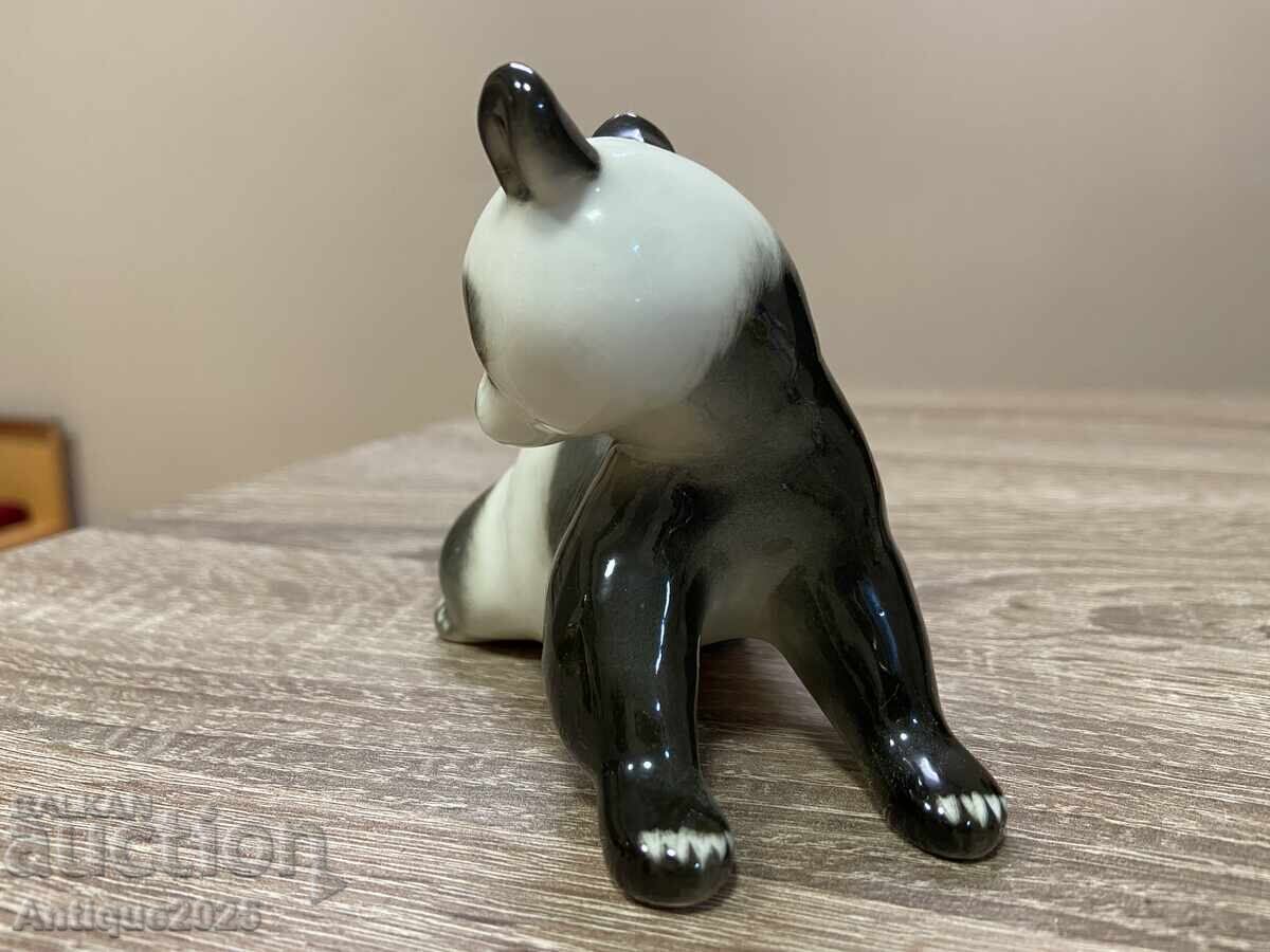Auction  Porcelain figurine "Panda" LFZ