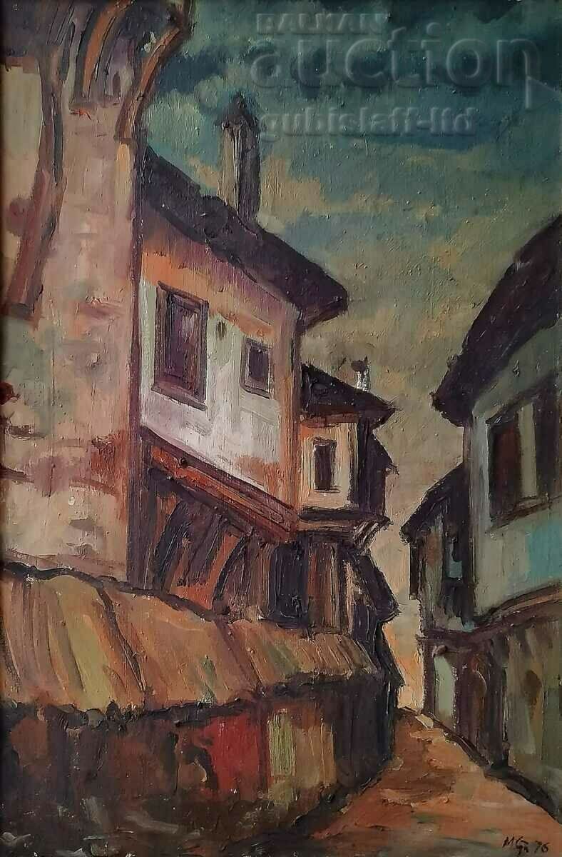 Ζωγραφική, Αναγεννησιακά σπίτια, τέχνη. M.Sc., 1976 με τιμή 1280.00 BGN | € 654.45