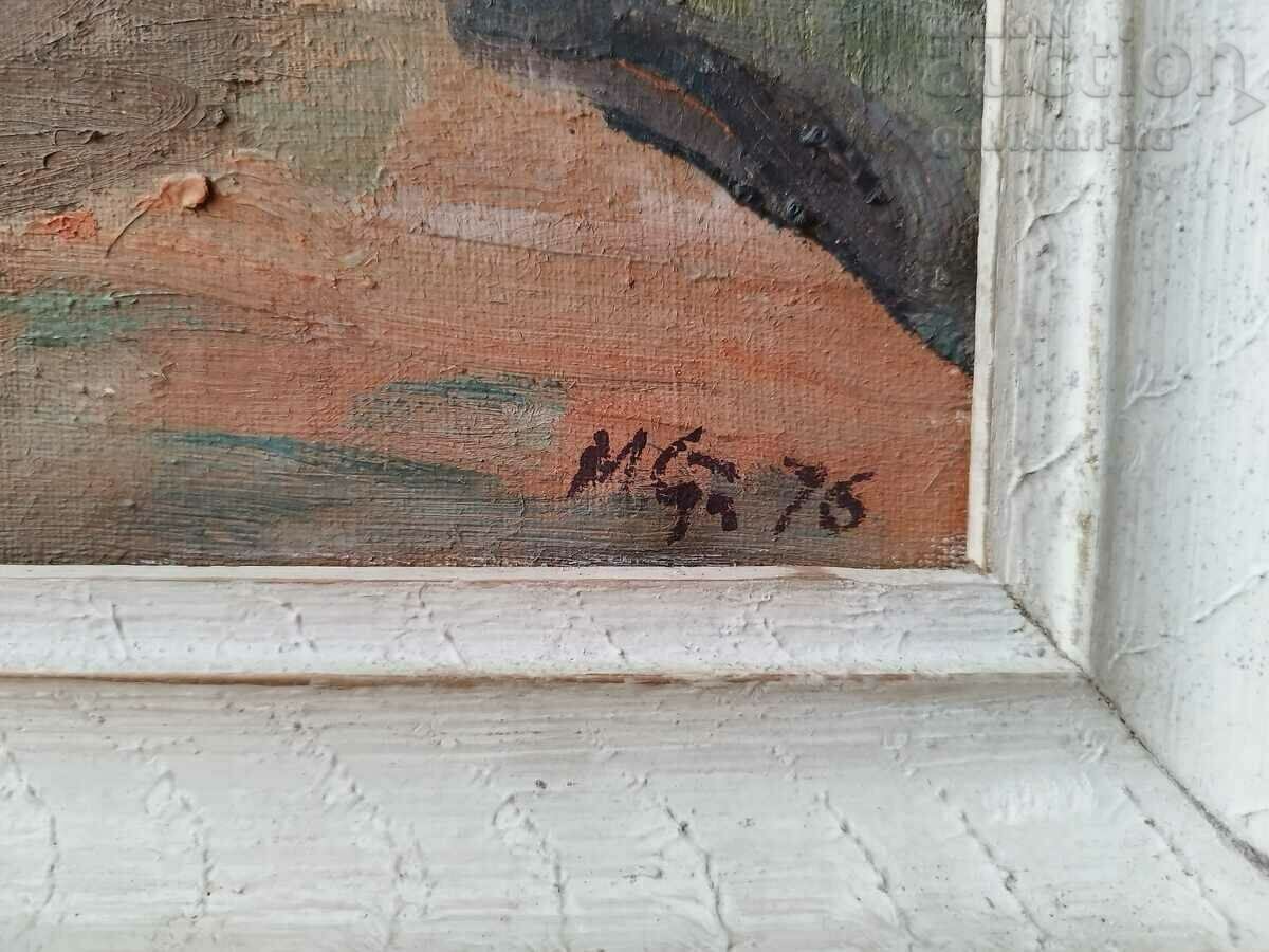 Auction  Painting, Renaissance houses, art. M.Sc., 1976