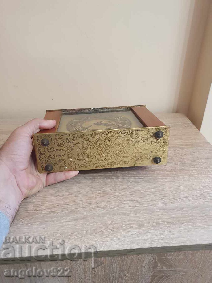 Russian Table Clock YANTAR - 7 Russian Table Clock YANTAR - 7