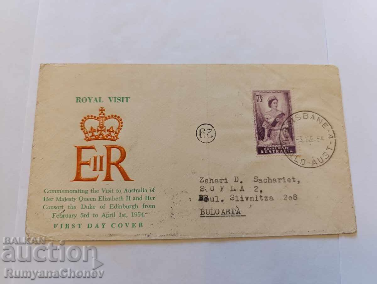 Πρώτοημέρησιος φάκελος 1954