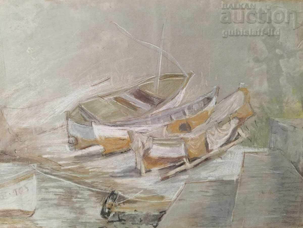 Picture, boats, art. Svetlin Velinov Picture, boats, art. Svetlin Velinov