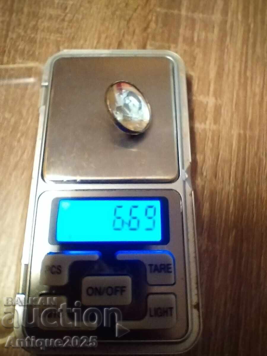 Stalin badge with screw fitting - 5