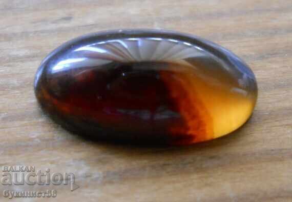 Faceted Cabochon Semi-Precious Gemstone - Agate Faceted Cabochon Semi-Precious Gemstone - Agate