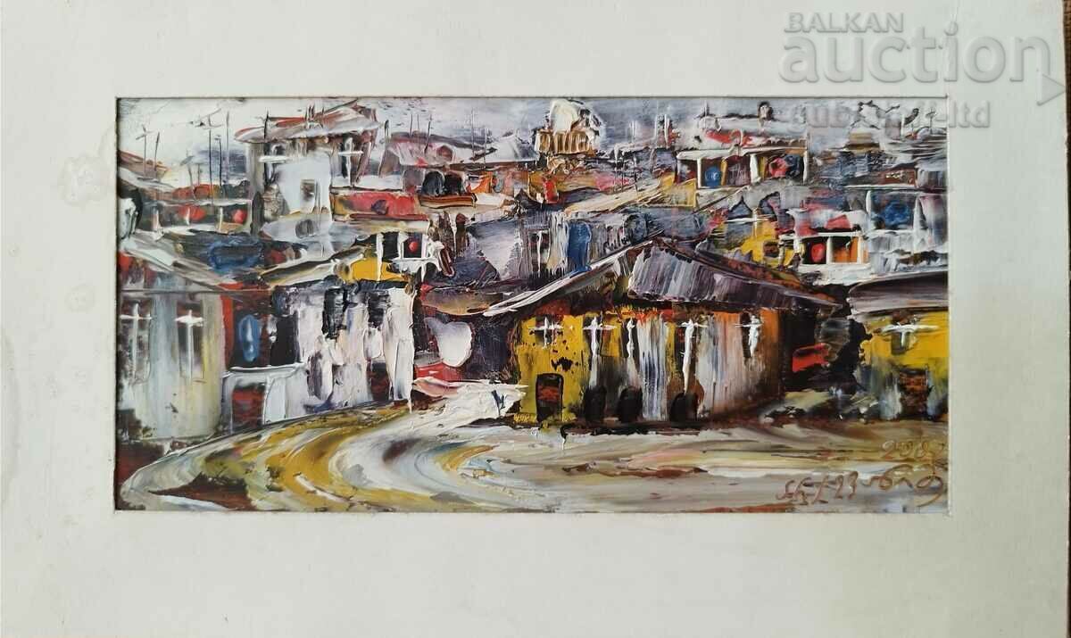 Painting, landscape, unknown author, 2007.