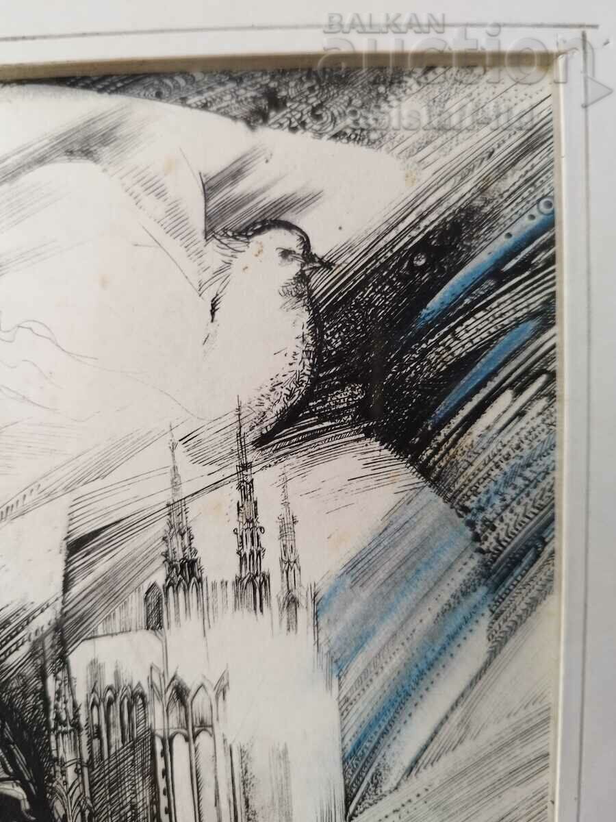 Картина, композиция, худ. ПЙП, 1991 г. - 5