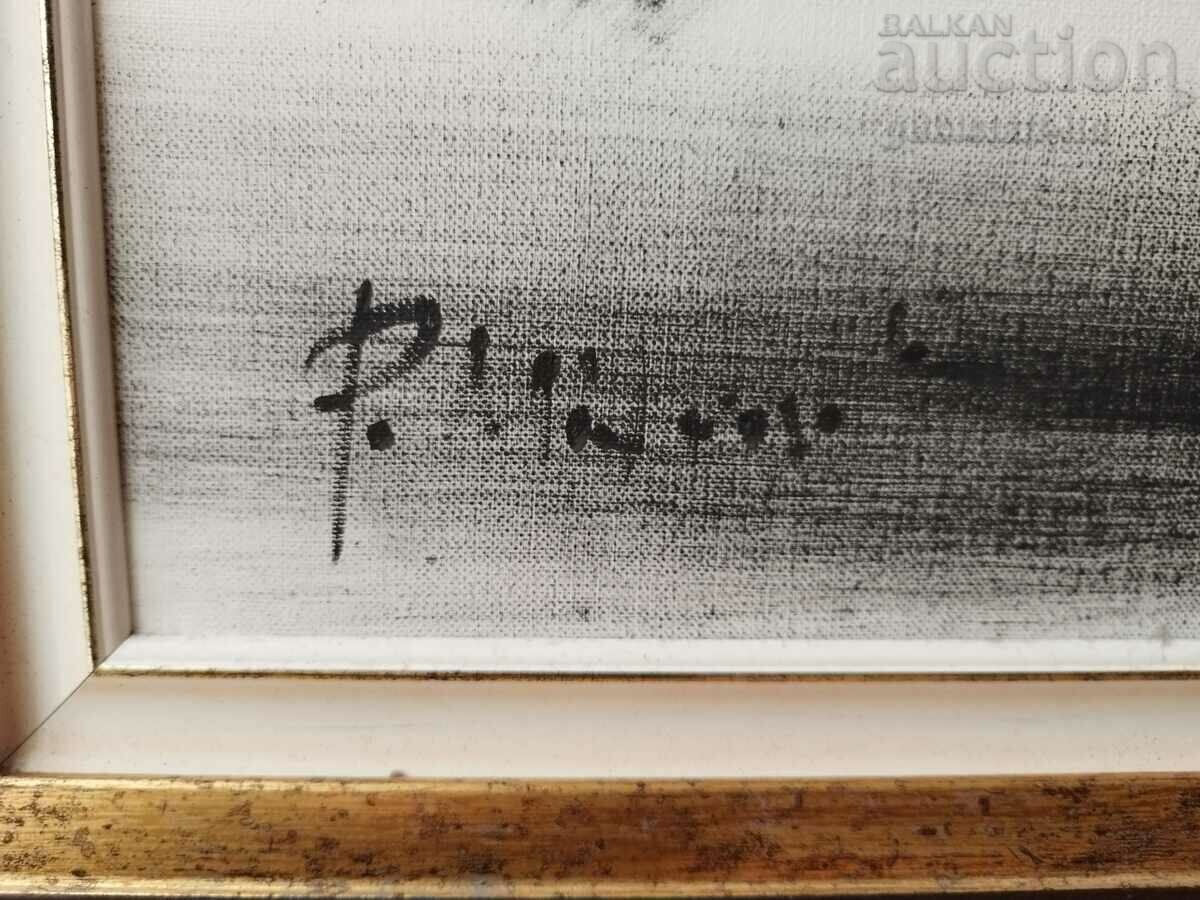 Licitație Pictura, „Cozi”, art. P. Mitkov, 2006