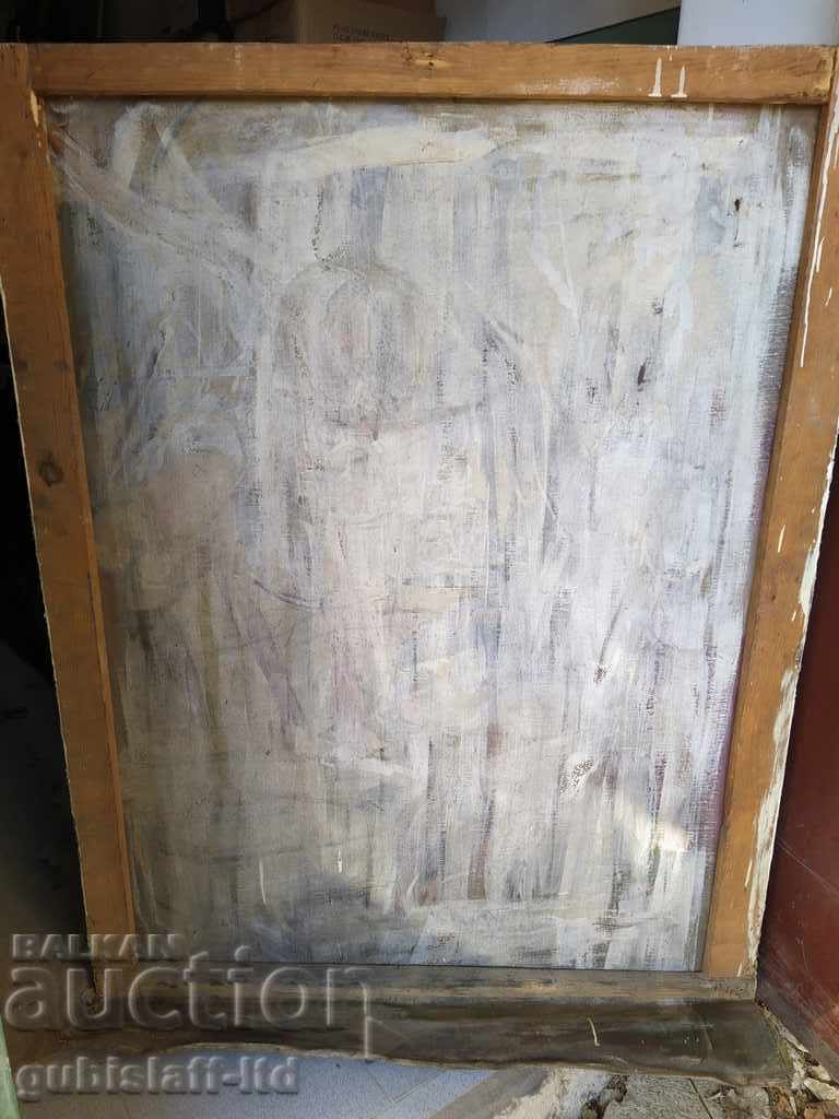 Tablou, „Livada de mere”, perioada socială, 132x102 cm. - 6 Tablou, „Livada de mere”, perioada socială, 132x102 cm. - 6