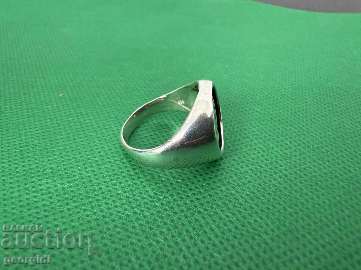 Silver ring with Alexander the Great №7450 - 5 Silver ring with Alexander the Great №7450 - 5