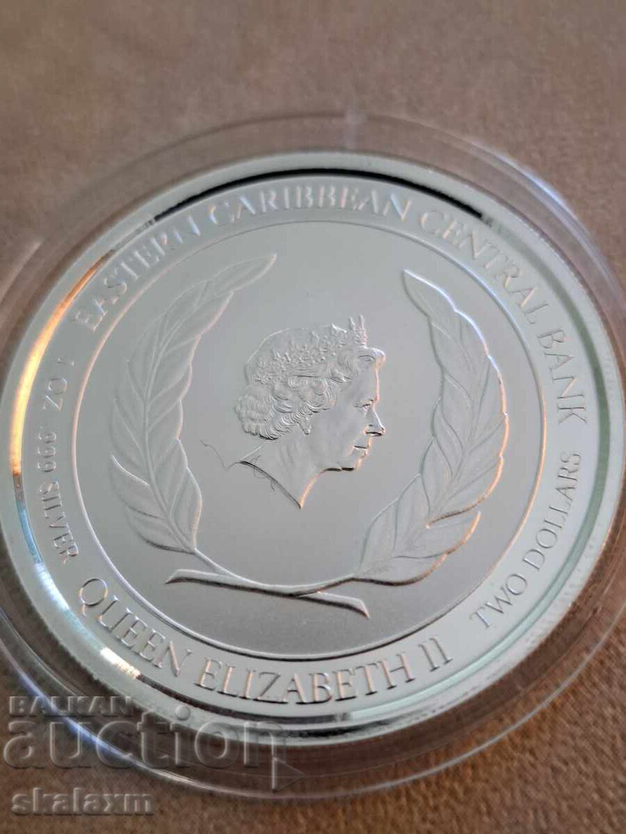 Ασήμι 1 oz. Μοντσεράτ Εκ.Καραϊβικής με τιμή 140.00 BGN | € 71.58