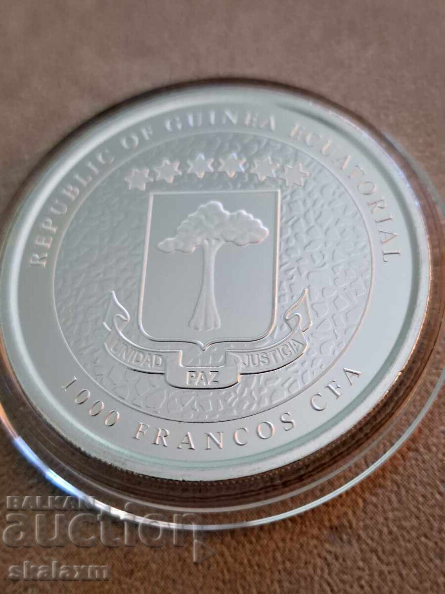 Argint 1 oz. Girafă cu preț € 115.00 | 224.92 BGN Argint 1 oz. Girafă cu preț € 115.00 | 224.92 BGN