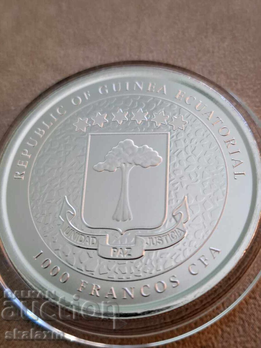 Licitație Argint 1 oz. Girafă