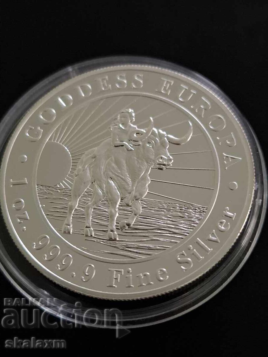 Argint 1 oz. Zeița Europa Argint 1 oz. Zeița Europa