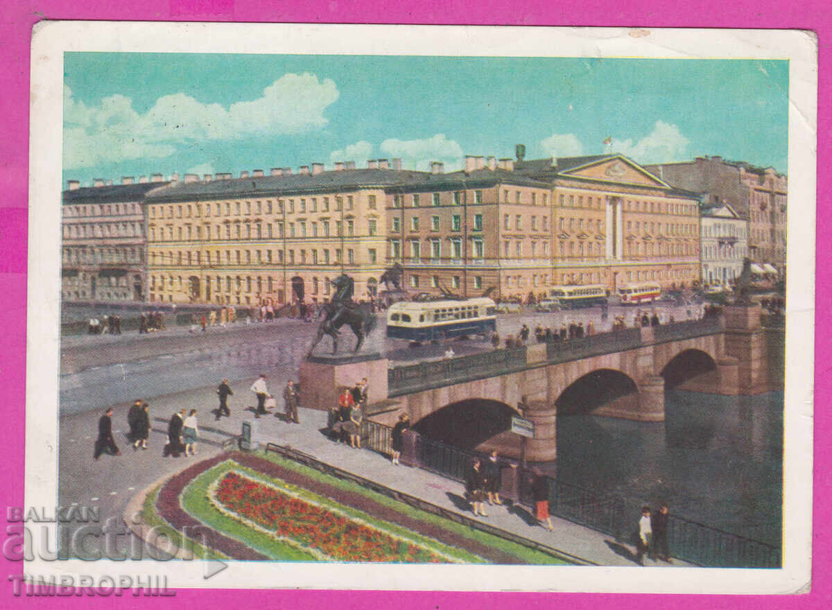 316305 / 1964 PK από Τ. Νικολόφ προς Αλέξανδρο Ζάνκοφ γλύπτη με τιμή 15.00 BGN | € 7.67