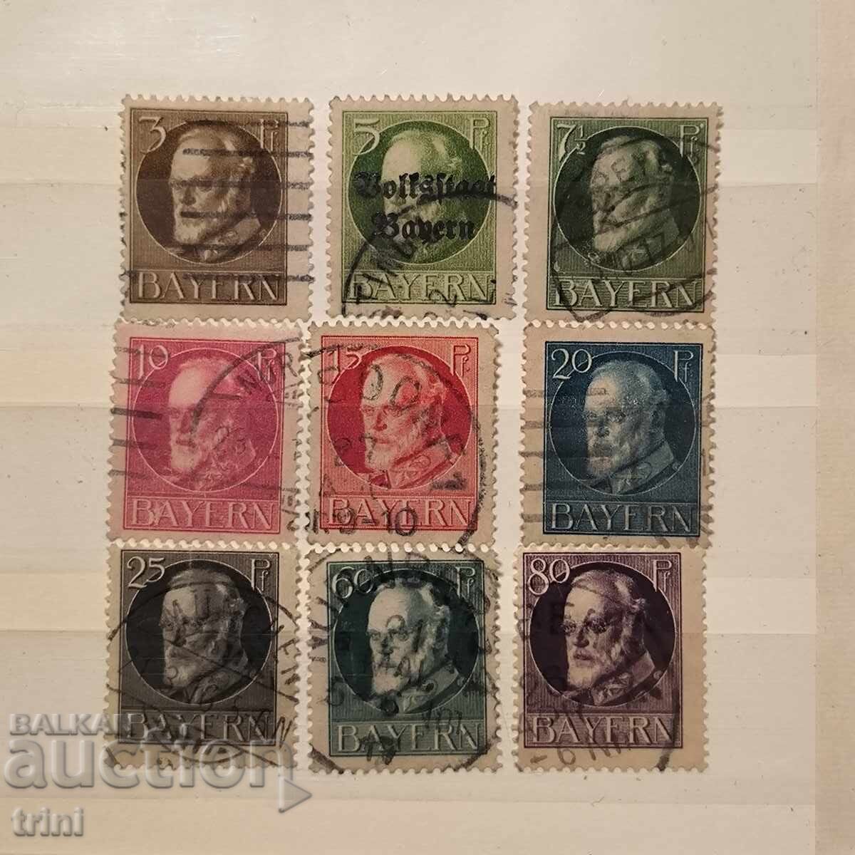 Бавария  1914 -1920 Крал Лудвиг III