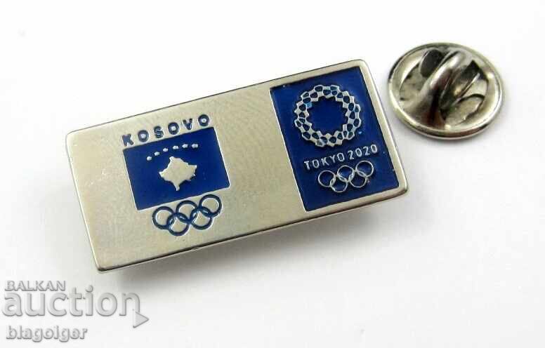 Olympic Badge - Olympic Committee of Kosovo - Tokyo Olympics