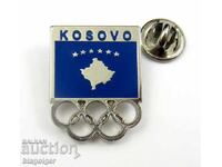 Olympic Badge - Olympic Committee of Kosovo - Paris Olympics