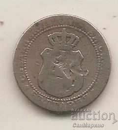 + Βουλγαρία 5 stotinki 1888 με τιμή 2.80 BGN | € 1.43